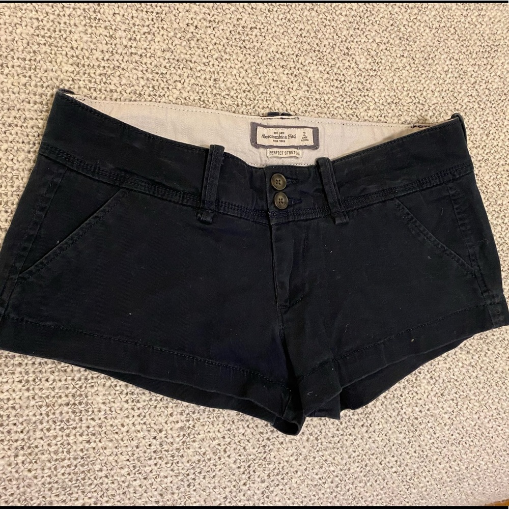 Abercrombie & Fitch Dark Blue Women’s Shorts